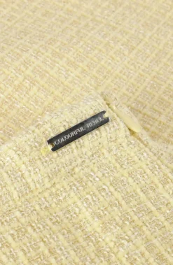 gele colourful rebel minirok trista boucle mini skirt