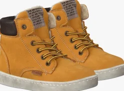 gele develab hoge sneakers 41855