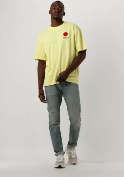 gele edwin t-shirt japanese sun ts