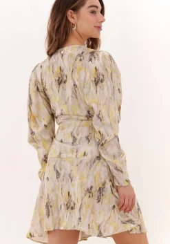 gele freebird mini jurk omra dress