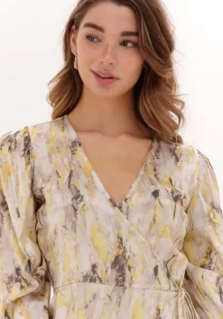 gele freebird mini jurk omra dress