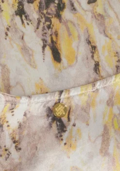 gele freebird mini jurk omra dress