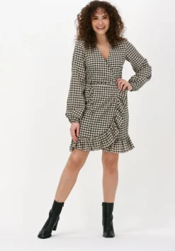 gele freebird mini jurk rosy ls