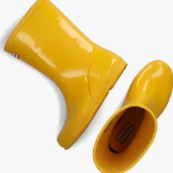 gele hunter regenlaarzen kids first classic gloss