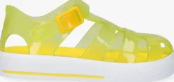 gele igor platte sandalen tenis