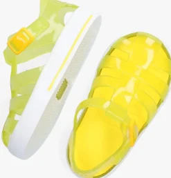 gele igor platte sandalen tenis