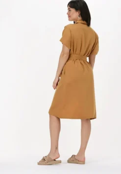 gele knit-ted mini jurk catoo