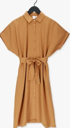 gele knit-ted mini jurk catoo