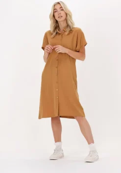 gele knit-ted mini jurk catoo