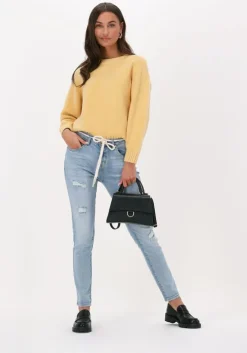 gele knit-ted trui quirine