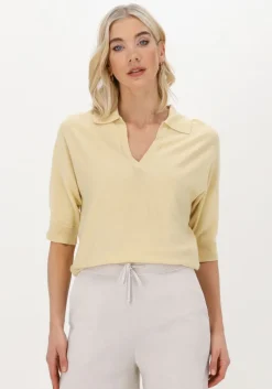 gele knit-ted trui robyn