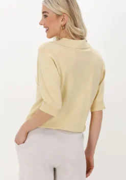 gele knit-ted trui robyn