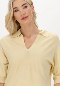 gele knit-ted trui robyn