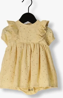 gele lil' atelier jurken nbffabioli ss loose body dress lil