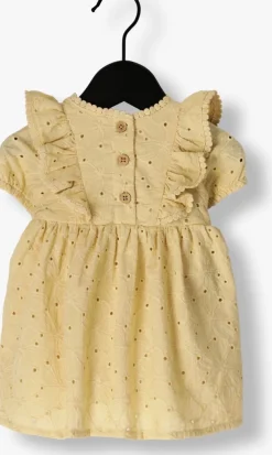 gele lil' atelier jurken nbffabioli ss loose body dress lil