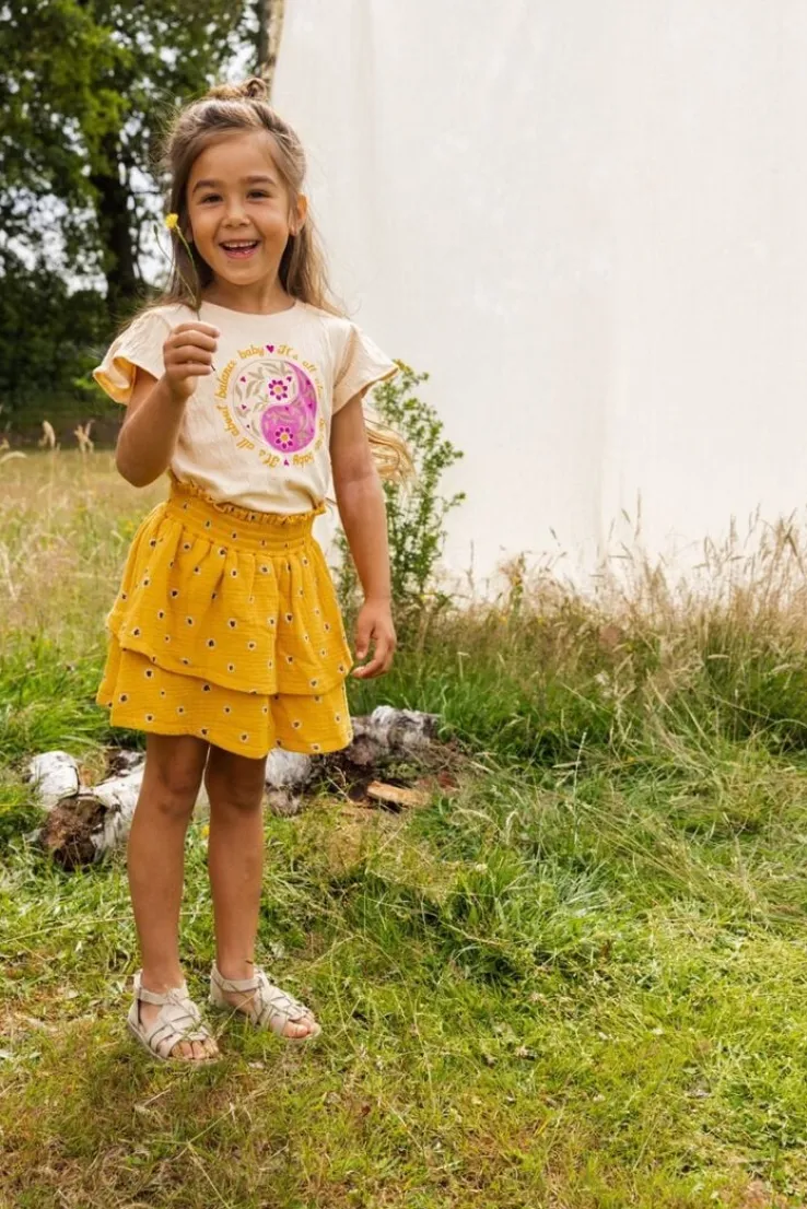 gele looxs little minirok 2412-7737