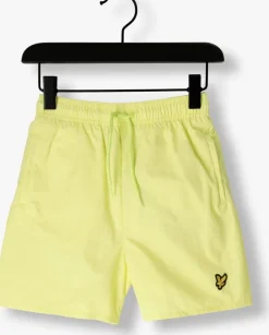 gele lyle & scott zwembroeken plain swim short