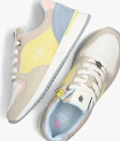 gele mexx lage sneakers fleur mini