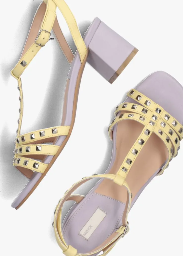 gele mexx sandalen juicy