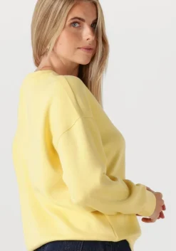 gele msch copenhagen sweater mschima q sweatshirt