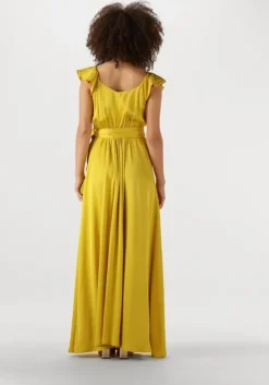 gele nema maxi jurk n162