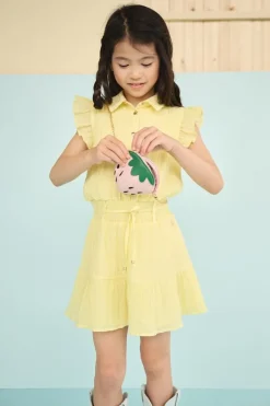 gele nono mini jurk minou dress