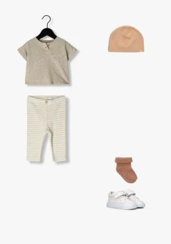 gele play up legging striped rib leggings