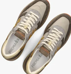 gele premiata lage sneakers mick