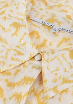 gele second female mini jurk belladonna new dress