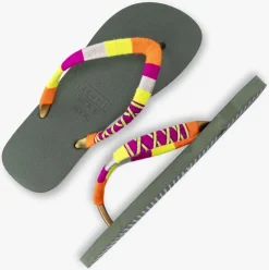 gele uzurii teenslippers indiana neon