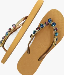 gele uzurii teenslippers alexia