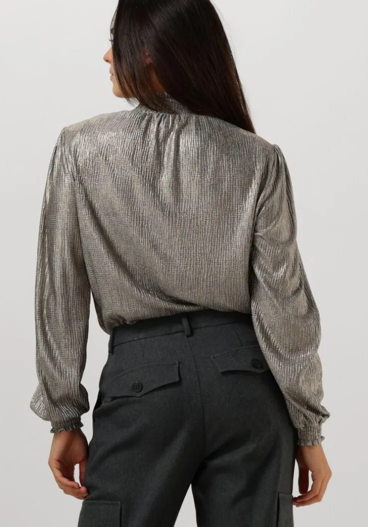 gouden aaiko blouses tory metallic pes 165