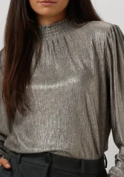 gouden aaiko blouses tory metallic pes 165