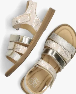 gouden apples & pears sandalen ch12026