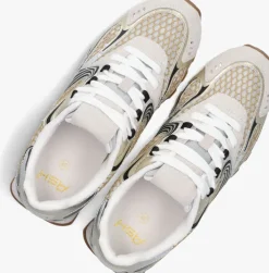 gouden ash lage sneakers kabuki