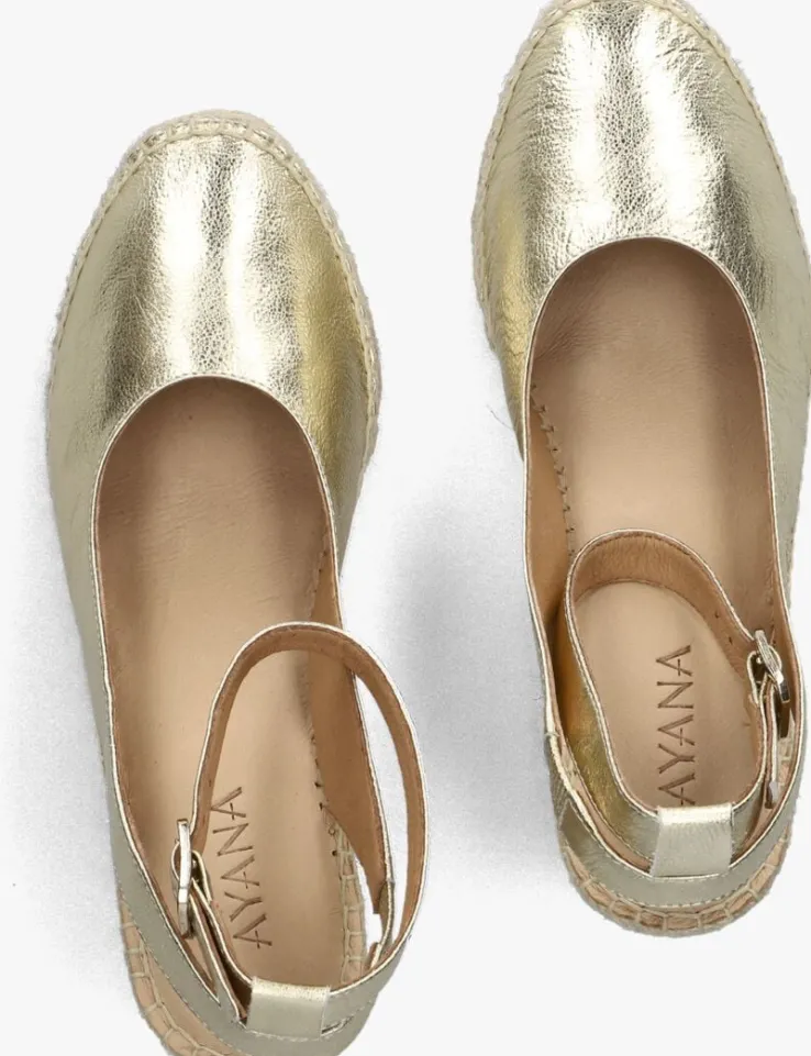 gouden ayana espadrilles yu669
