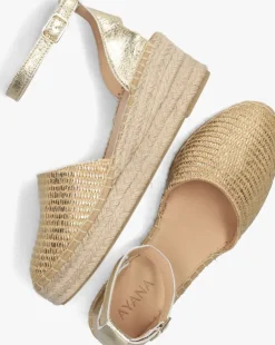 gouden ayana espadrilles yu644