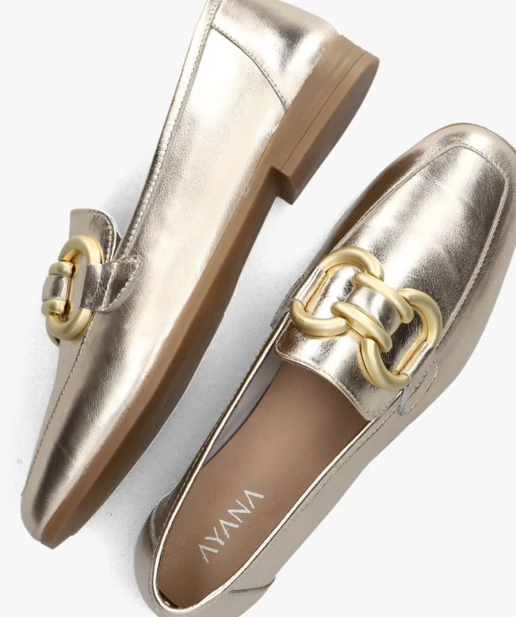 gouden ayana loafers 4777