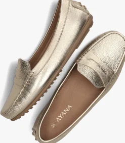 gouden ayana mocassins 1250