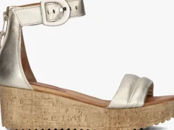 gouden ayana sandalen met hak 722025