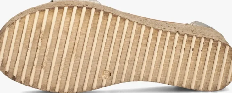 gouden ayana sandalen met hak 722025