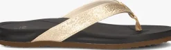 gouden blasz teenslippers bella 2402