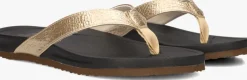 gouden blasz teenslippers bella 2402