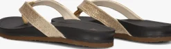 gouden blasz teenslippers bella 2402