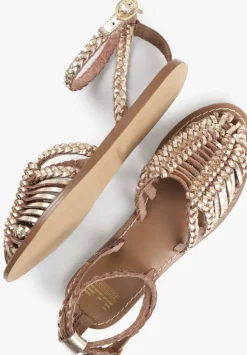 gouden bronx sandalen fl-ynn 85034