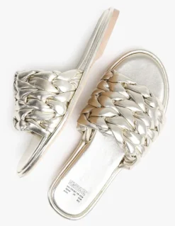gouden bronx slippers delan-y 8520-m