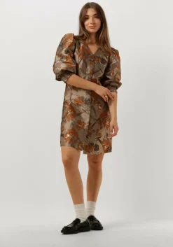 gouden bruuns bazaar mini jurk whirling amaru dress