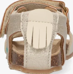 gouden bunniesjr platte sandalen britt beach