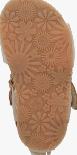 gouden bunniesjr platte sandalen britt beach