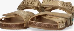 gouden bunniesjr platte sandalen bibi beach